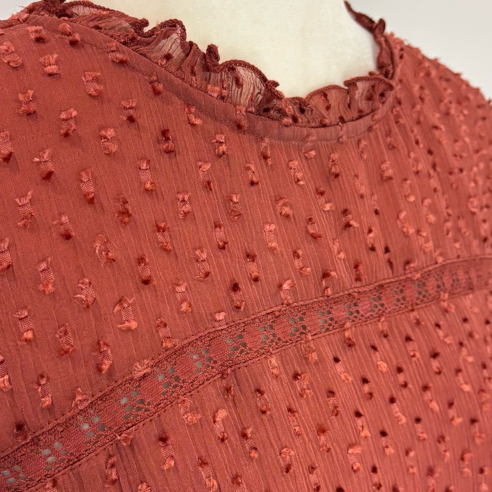 Only orange-brown blouse - Picture 7 of 9